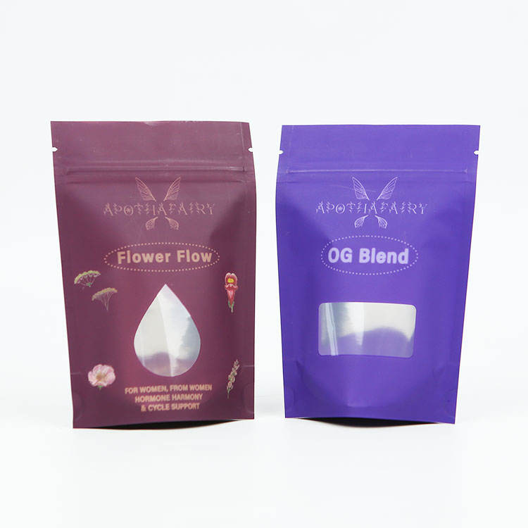 3.5g 7g 14g 28g Custom Plastic Stand up Doypack Pouch Smell 