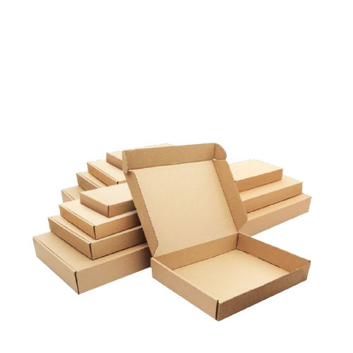 Hotsale Recyclable Plain Corrugated Cardboard Box Self-Erect