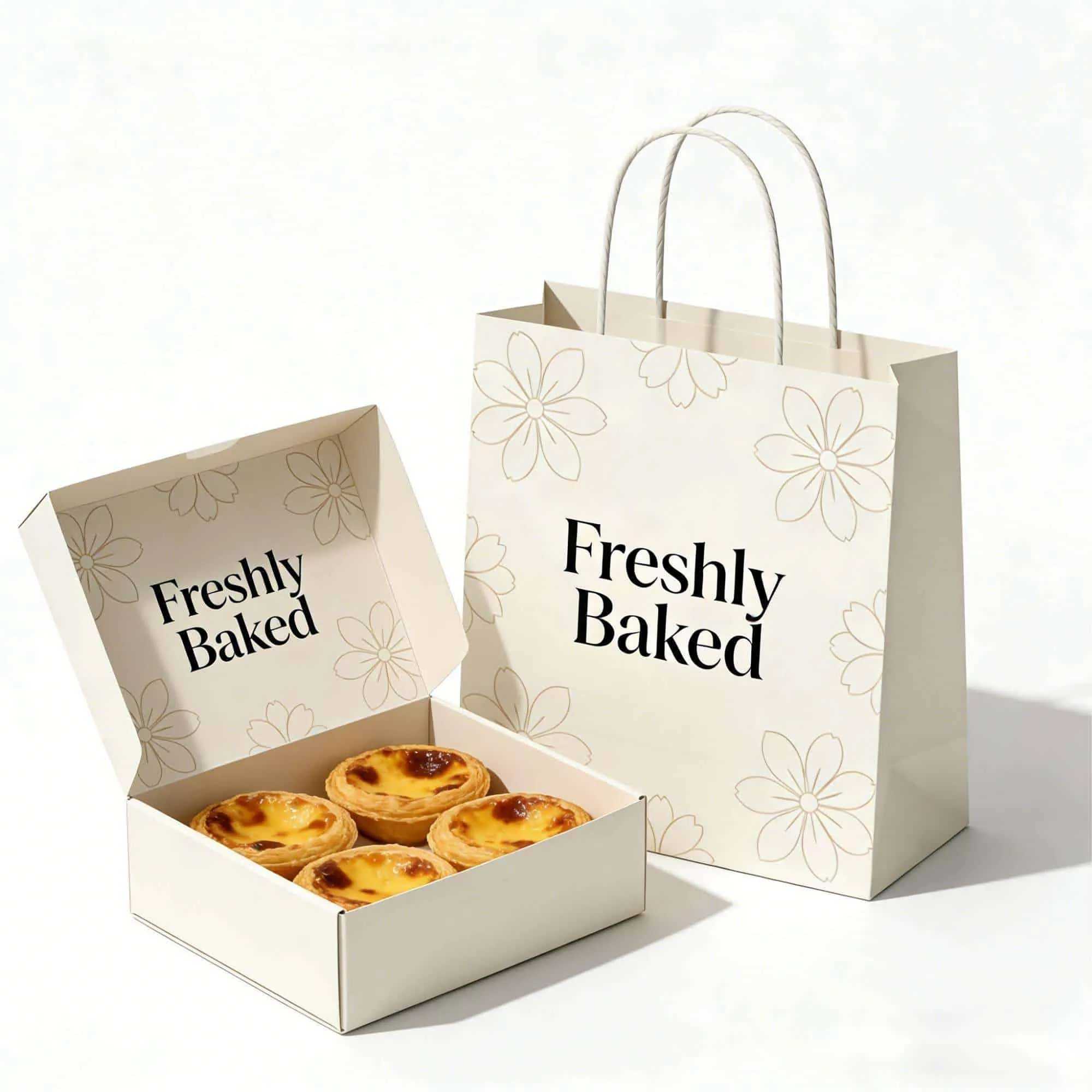 Custom Cookie Paper Box Food Grade Biscuit Packaging Box wit