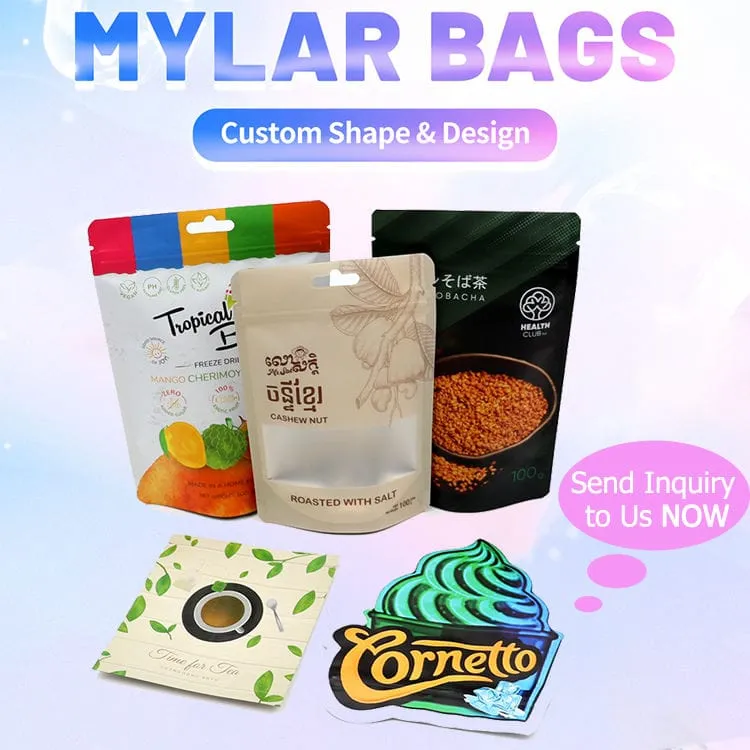 Custom Printed 3.5 7G 14G 1Oz Plastic Zipper Child Proof Sme