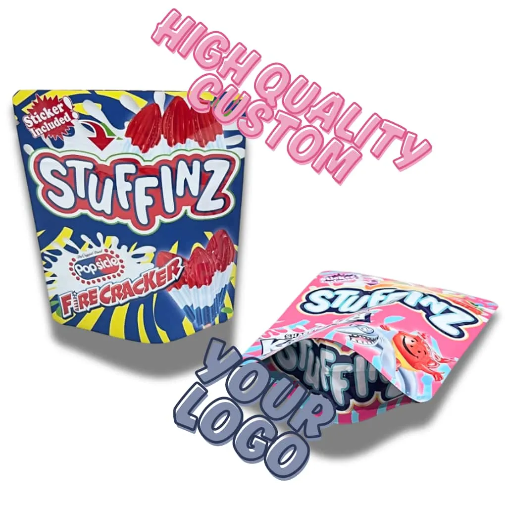 Custom Printed Child Proof Zip Sachet Packaging Doypack 3.5 