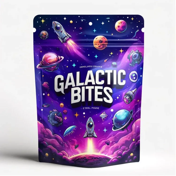 Custom 3.5g 7g 14g 28g Smell Proof Packaging Stand up Pouch 